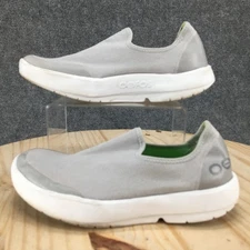 OOFOS Shoes Womens 9 OOmg Eezee Slip On Sneakers Gray Fabric Casual Comfort
