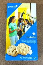 Girl Scout Cookies   TREFOILS    - 1 BOX - Scouts Cookie TREFOIL