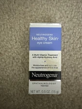 Neutrogena HEALTHY SKIN EYE CREAM Multi Vitamin Treatment 0.5 oz Alpha Hydroxy
