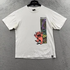 Brian Lotti Skateboarding Wild Things T Shirt Y2K Baggy Grunge Band Jungle Large