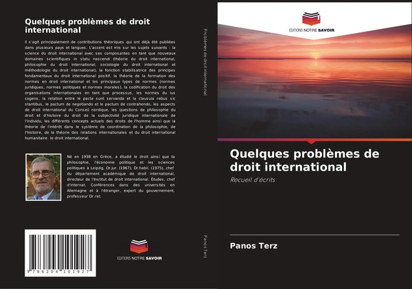 Panos Terz | Quelques ProblèMes De Droit International | Taschenbuch (2021)-image