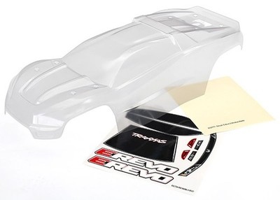Karosserie E-Revo 2.0 klar mit Aufklebern   Traxxas TRX8611