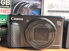 N MINT Canon PowerShot SX740 HS 20.3MP 40x Digital Camera English Japan Black
