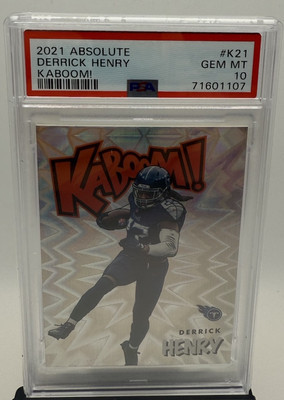 2021 Panini Absolute - Kaboom! Derrick Henry #K21 for sale 2021 Panini Absolute - Kaboom! Derrick Henry #K21 for sale