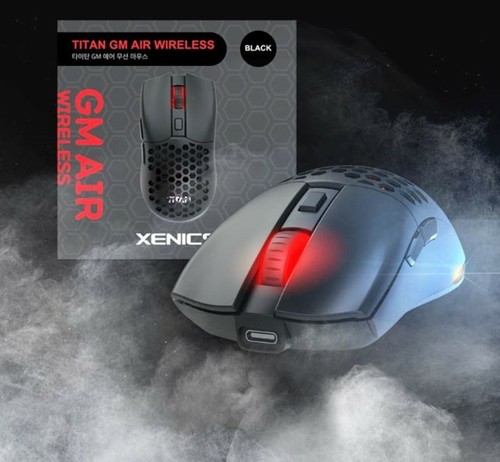 Xenics Titan GM AIR Wireless Professional Gaming Mouse 72g 19000 DPI PAW3370 New - 第 4/22 張圖片