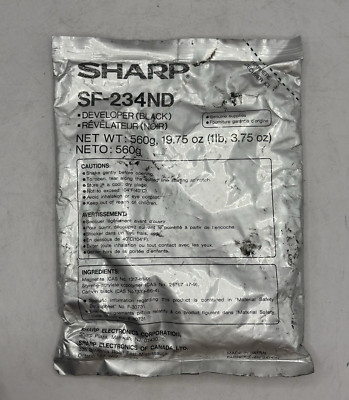 GENUINE SHARP SF-234ND DEVELOPER-BLACK