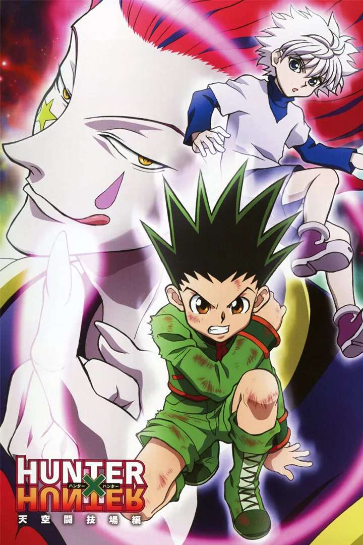 Hunter X Hunter 2011 HxH Main four and Hisoka poster 2013