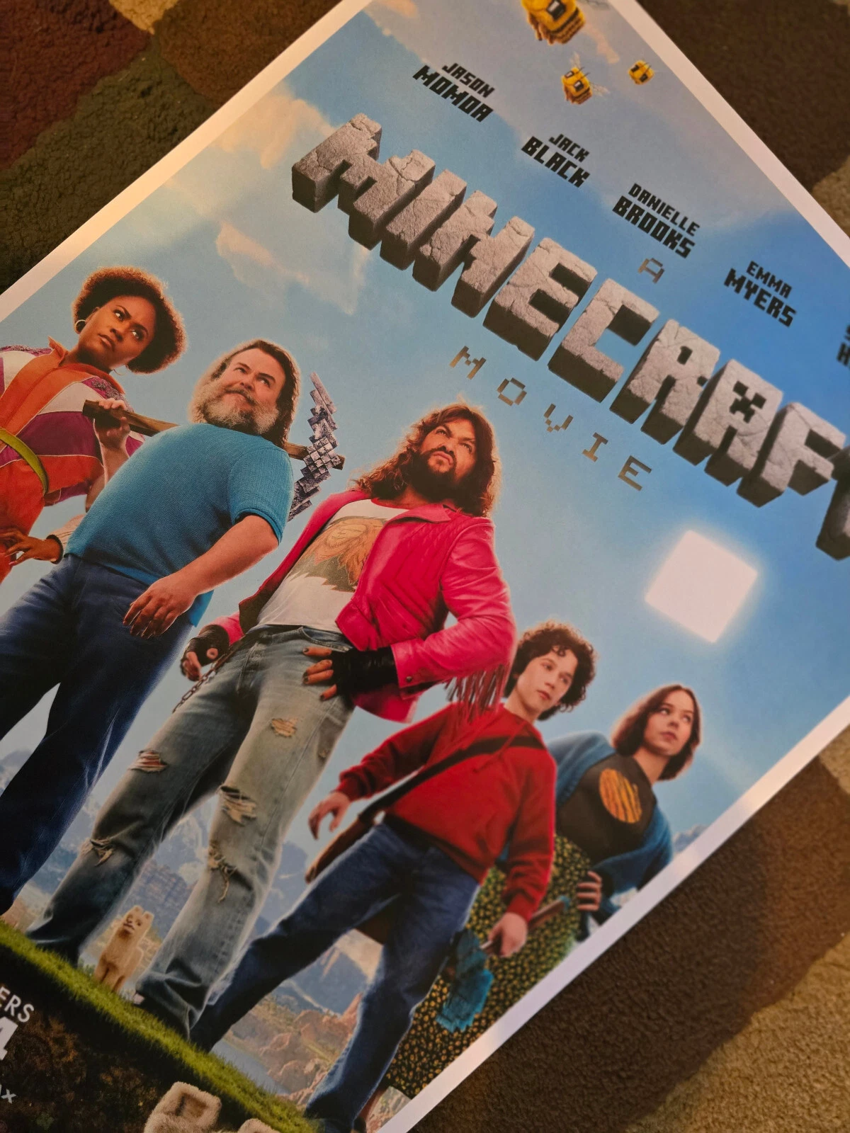 A Minecraft Movie Collector's Poster Print