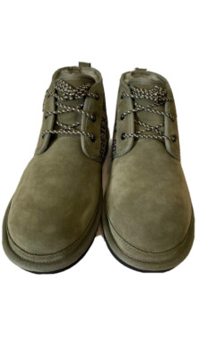 UGG Neumel GORE-TEX Moss Green Chukka Size 8 Men display picture 2