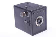   GOLDSTEIN WEEK-END MOD.2 BOX CAMERA 6X9CM 120 ROLL FILM  METAL FRONT   GOLDY 