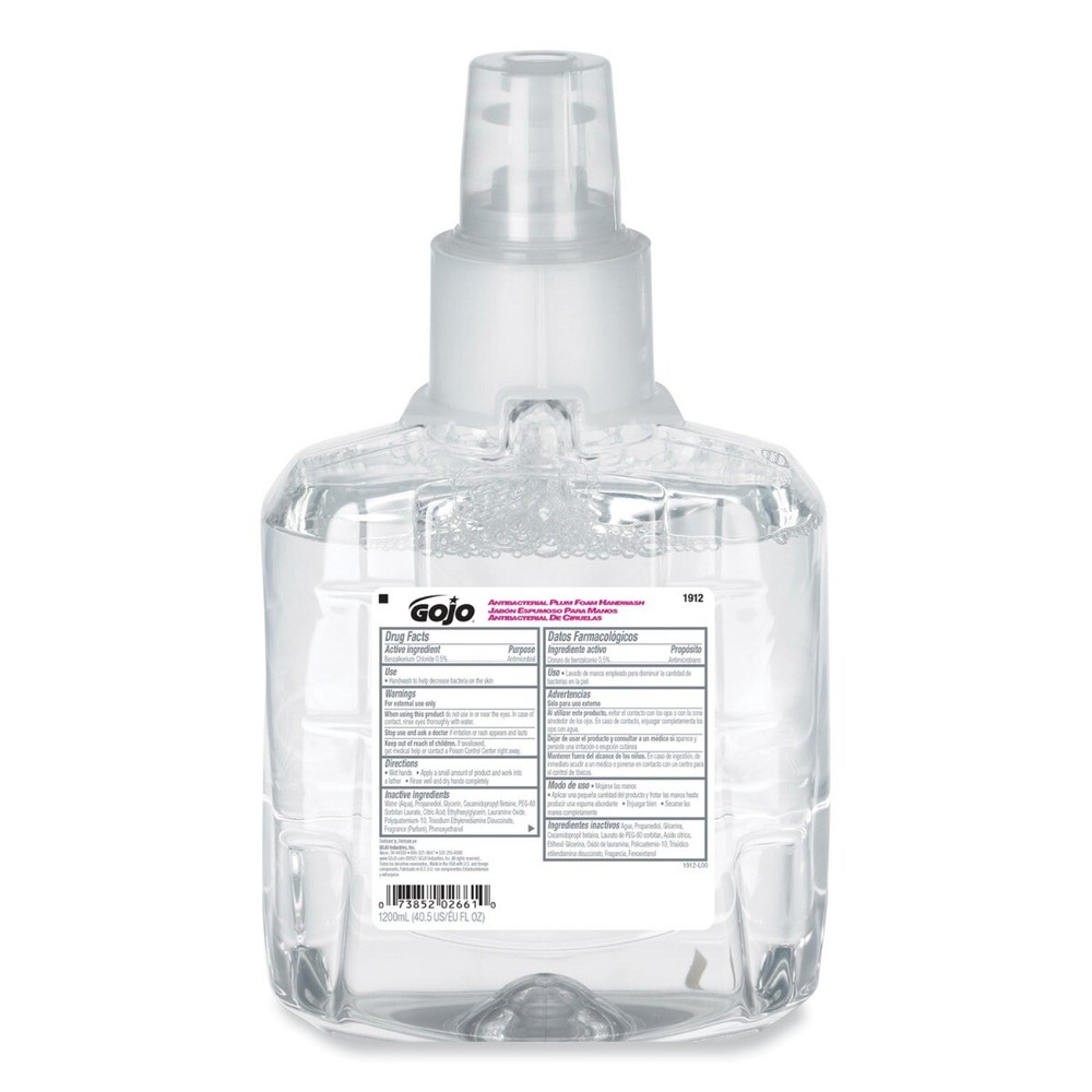 Gojo Antibacterial Foam Handwash 1200mL 2-Pack