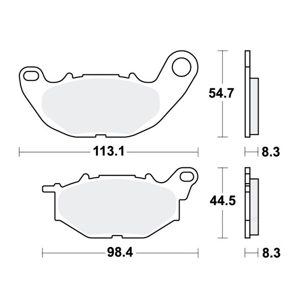 TRW TRQ BremsbeläGe Passend Vorn FüR Yamaha MT-03 320 Bj. 2016-2022-image