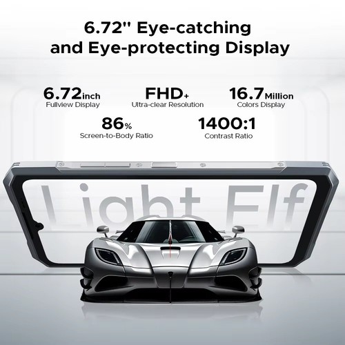 DOOGEE Blade GT Ultra-thin LED light Effect 5G Rugged Smartphone 32GB+256GB NFC - Picture 8 of 24