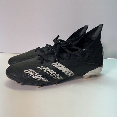 MENS 6 ADIDAS PREDATOR FREAK.3 FG  SOCCER CLEATS SHOES BLACK FY1031