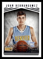 2016-17 Panini Studio Juan Hernangomez Studio Edition RC #181
