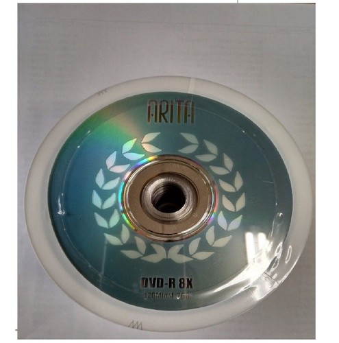 Arita DVD-R 8x Blank Disc 4.7gb Ritek G05 120 min NON printable Logo Sleeves x 3 - Picture 11 of 16