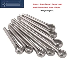 Split-pins / Split Cotter Pins A2 304 Stainless Steel Multy Size 5mm-6mm