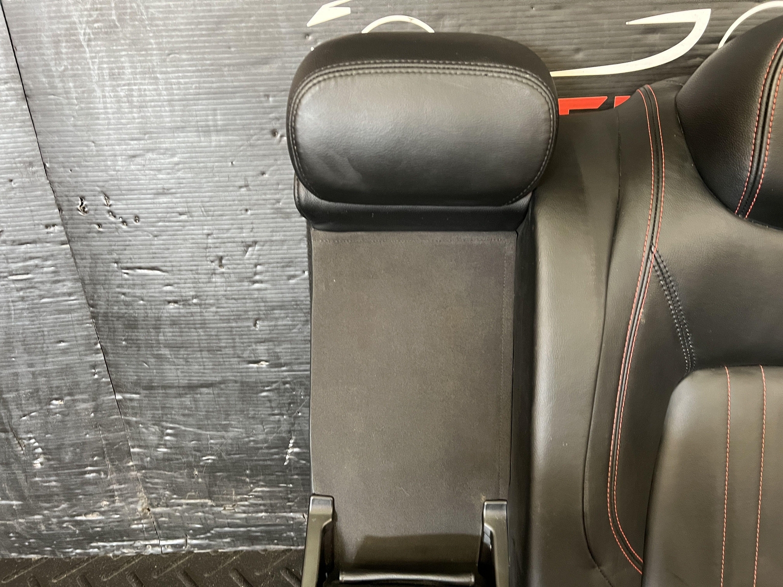 2017 MASERATI GHIBLI BLACK LEATHER REAR DRIVER LEFT TOP BACK UPPER SEAT CUSHION