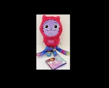 Gabby's Dollhouse Bean Purr-ific Plush 8" Daniel James DJ Catnip Cat (2022) NEW