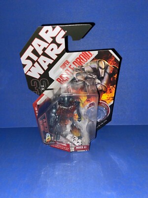 Star Wars Super Battle Droid 30th Anniversary Coin Figure #08 New