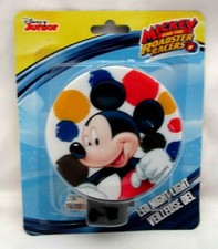 Disney Mickey Mouse 3" Multiple Colored Balloons Circles Night Light-Brand New 