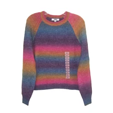NWT BB DAKOTA x Steve Madden Colorful Ombre Wool Blend Sweater Size S Retail $89