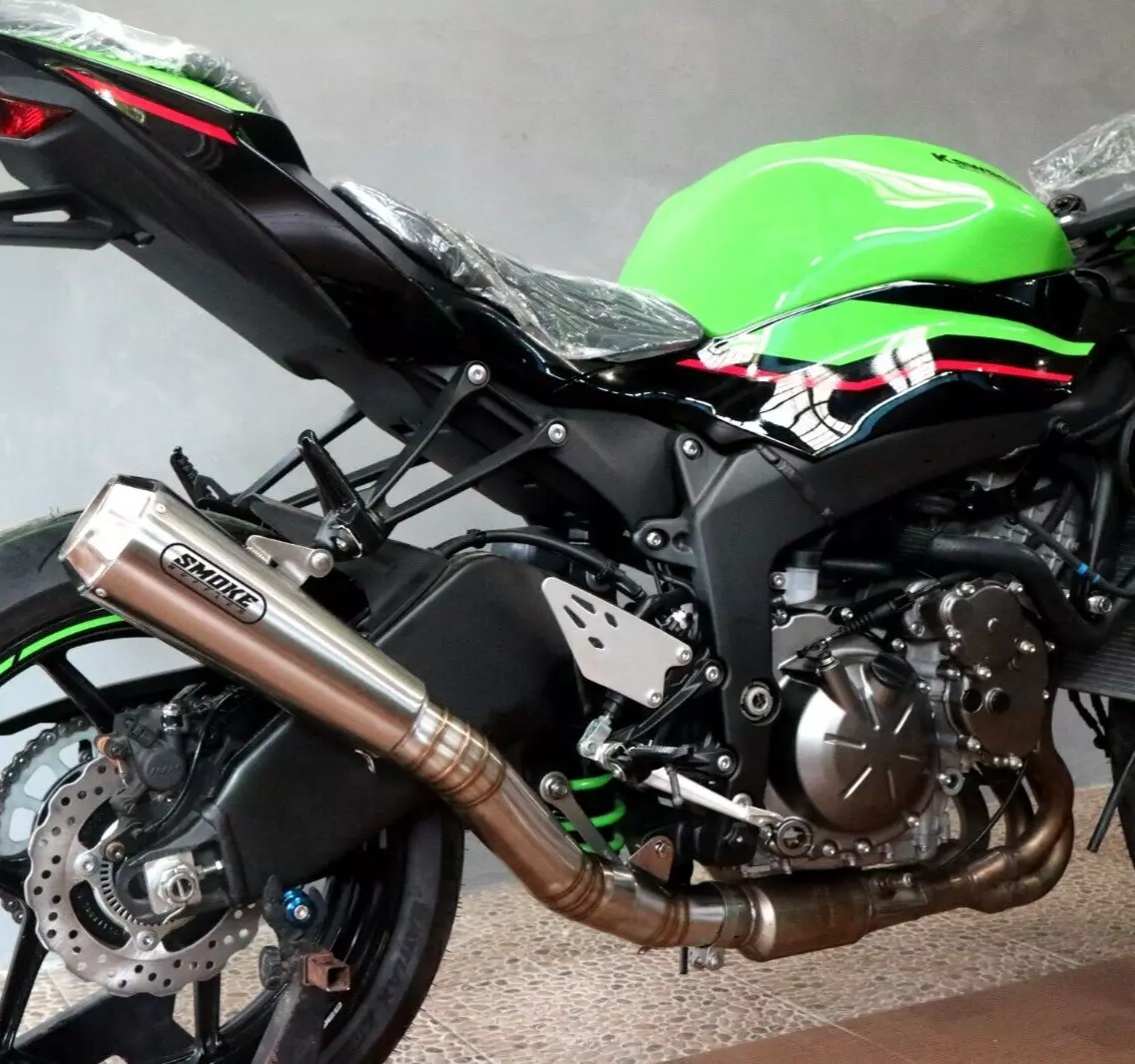 2019 zx6r on sale slip on exhaust