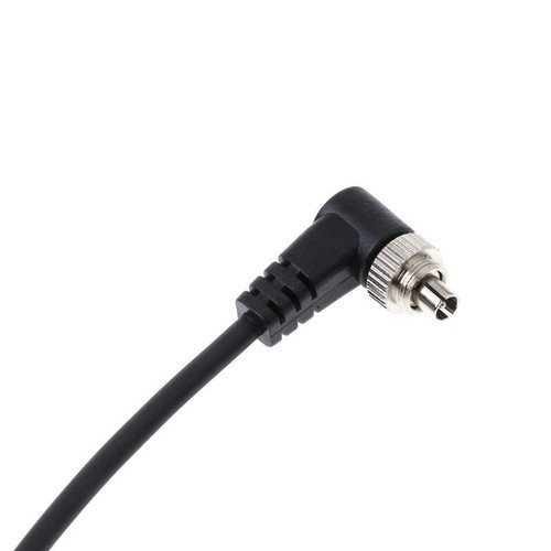 M-M PC Sync Cord Male To Male Flash Spring Cable With Screw Lock For CANON NIKON - Picture 6 of 8