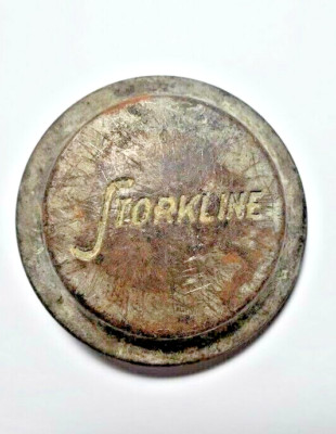 Vintage 2 1/2'' round Storkline Emblem