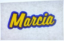 Original Vintage Marcia Mini Iron On Transfer
