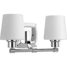 Progress Lighting Glance 2 Light 14-1/2" Wide Bathroom Vanity Light