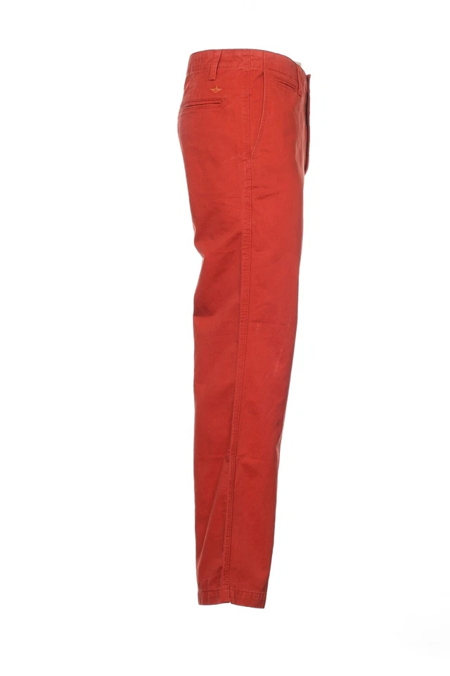 Pantalones Dockers naranja frente plano Foto 4 de 4