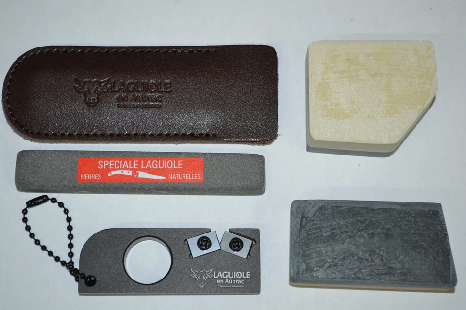 Laguiole en Aubrac Messerschäfer Schleifsteine