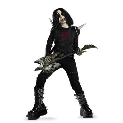 Disguise Boys Metal Mayhem Rotten Rocker Zombie Costume Child Size 10-12