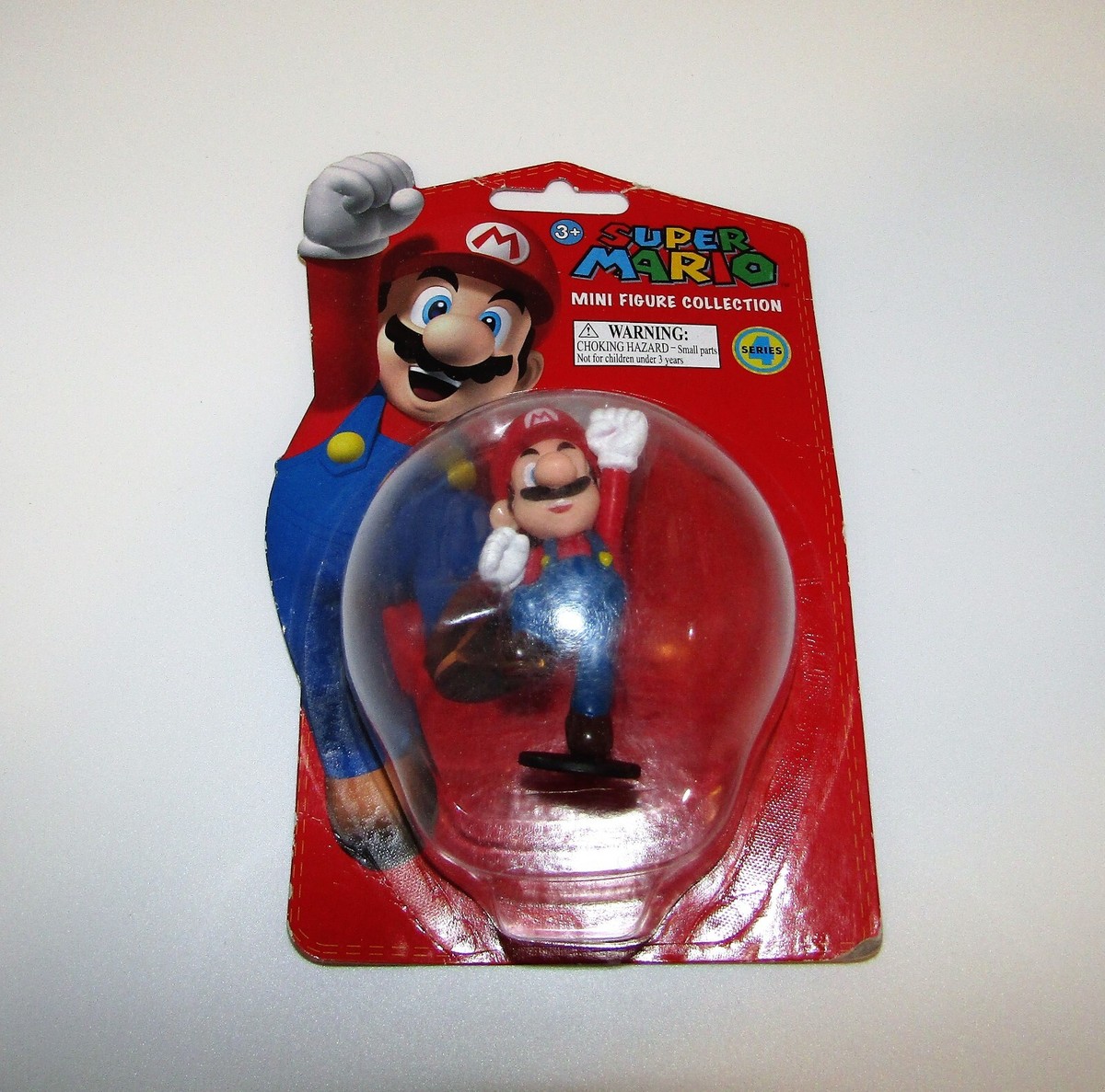 SUPER MARIO MINI FIGURE COLLECTION SERIES 4 FIGURE MARIO NEW
