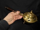 ANCIEN BRÛLE PARFUM ENCENS ENCENSOIR ART POPULAIRE 18 ème XVIIIe incense burner