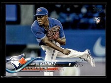 2018 Topps #467 Carlos Ramirez RC Toronto Blue Jays