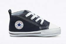 Converse Chuck Taylor First Hi Top Shoe Infant/Toddler , 88865 Multi Sizes Navy