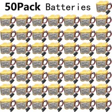 50X BR-2/3AGCT4A BR2/3AG BR2/3AGCT4A Battery for FANUC A98L-0031-0025 Black Plug