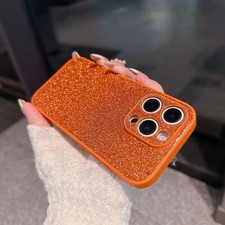 For iPhone 17 Pro Max 16 15 14 13 12 Glitter Sparkle Phone Case Ultra Slim Cover