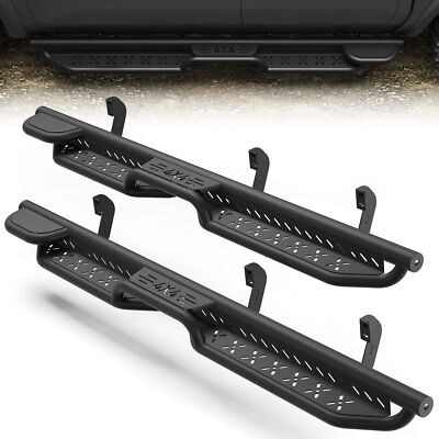 Steel Running Boards Side Step Nerf Bars For 2005-2025 Nissan Frontier Crew Cab