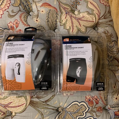 Lot Of 2 Shock Doctor Mens Size Medium 221 BioFlex Cups ONLY NO SHORTS OPENBOX