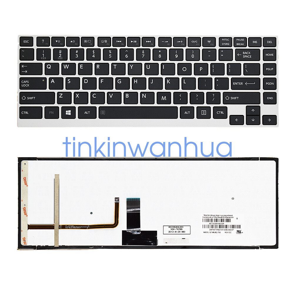 ★shiro★東芝 TOSHIBA For Toshiba Portege Z930 Z935 Z830 Z835 Backlit Keyboard