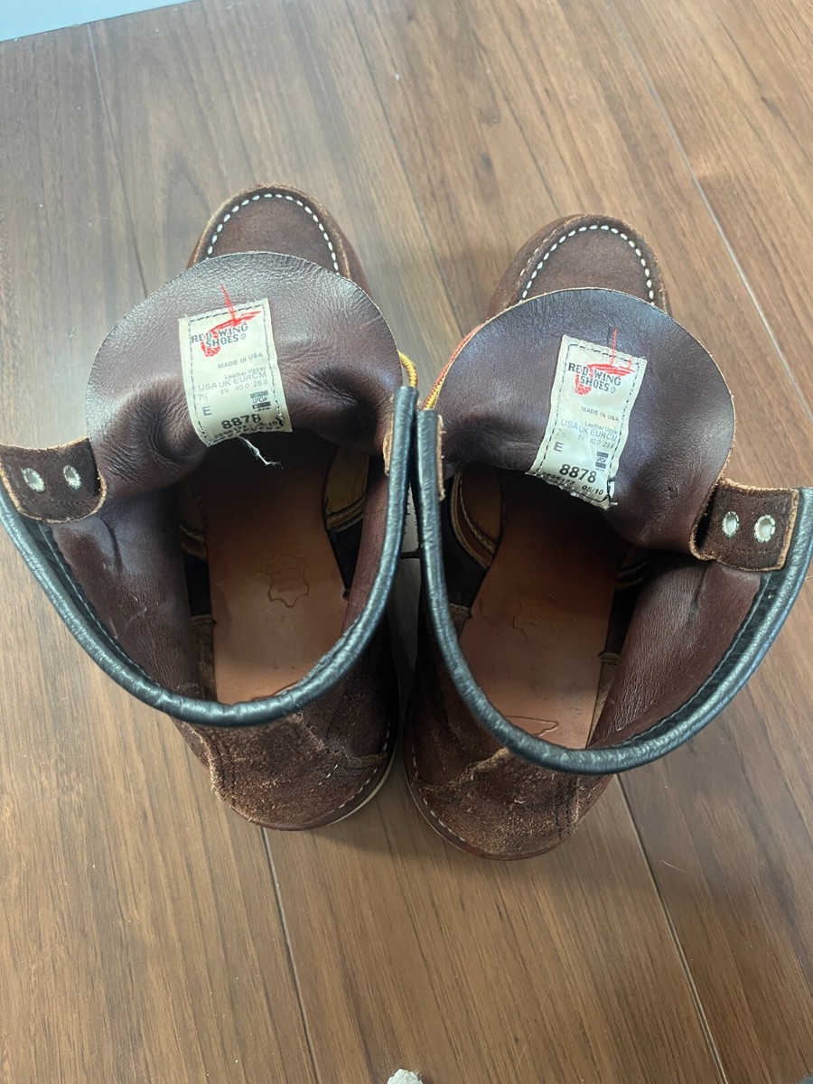 Red Wing #8878 Java Muleskinner Size 7 1/2D (hard to find
