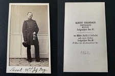 Grundner, Berlin, Sievert Vintage Albumen Print CDV. Albumen Print  