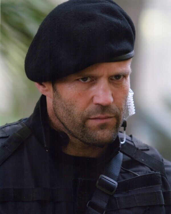 Jason Statham Beanie Jason Statham Ready For Action In Military