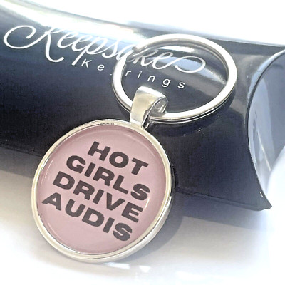 Auto Schlüsselanhänger Hot Girls Drive Audi rosa Weihnachten Freund Geschenk