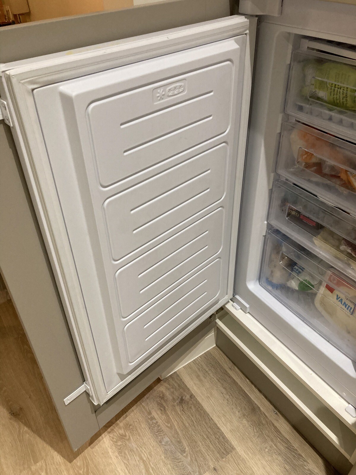 Integrated Fridge Freezer 50 50 eBay