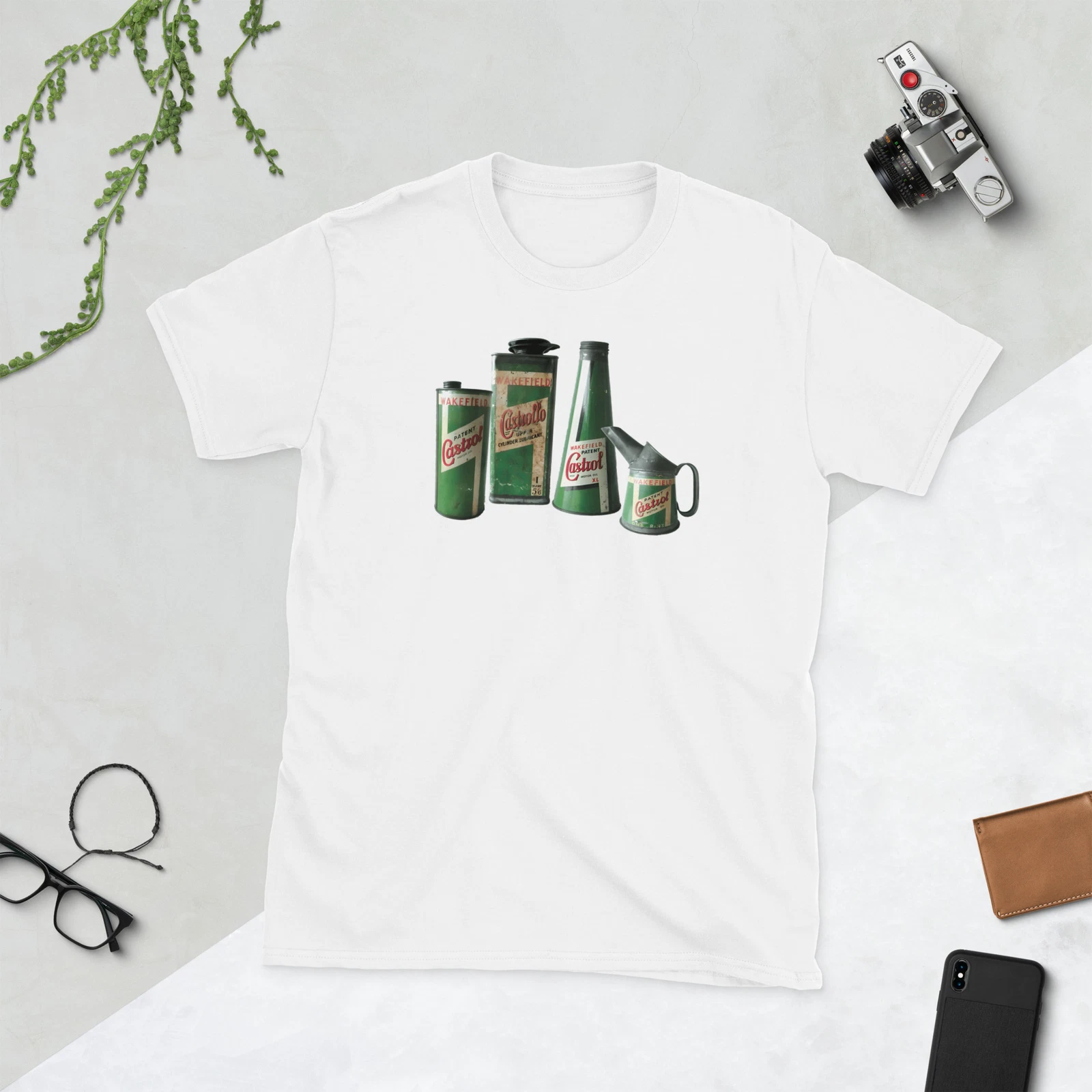 Castrol Oil Short-Sleeve Unisex T-Shirt