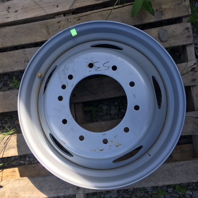 *FORD 19.5 DUAL WHEEL F450 F550 10 LUG STEEL WHEEL 19.5 OEM 2017 2021